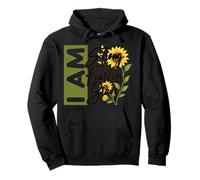I Am Strong Fearless Brave Empowering Women Motivational Pullover Hoodie