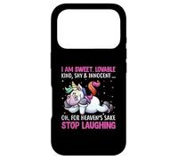 I Am Sweet Lovable Kind Shy & Innocent Oh For Heaven's Sake Case for iPhone 17 Pro