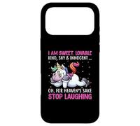 I Am Sweet Lovable Kind Shy & Innocent Oh For Heaven's Sake Case for iPhone 17 Pro Max