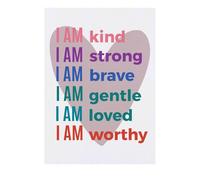 'I Am' Temporary Tattoo - Water Resistant, Skin-Safe, Non-Toxic Transfer (TO00078957)
