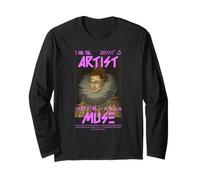 I Am The Artist and You are The Muse (Cool Art Graphic) Long Sleeve T-Shirt
