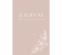 I AM THE AUTHOR, Pastel Pink: Beautiful 200 page, Hardcover, College Ruled Notebook