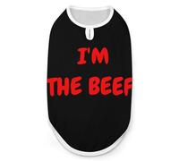 I Am The Beef Dog Shirt Cat Tank Top Pet Clothes Sleeveless Summer T-Shirts for Small Medium Puppy