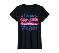 I Am The Big Sister T-Shirt For Girls or Adults Novelty Gift T-Shirt