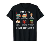 I am the Book Reading Book Lover, a Nerd T-Shirt