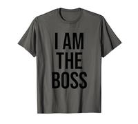 I Am The Boss TShirt,Sarcastic I'm Not Bossy Shirt,Funny Top T-Shirt