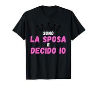 I am The Bride and I Decido Io Gift Idea Bachelorette Party T-Shirt
