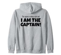 I AM THE CAPTAIN Zip Hoodie