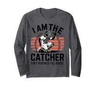 I Am The Catcher They Warned You About Athletic Apparel Long Sleeve T-Shirt