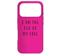 I am the CEO of my life Motivating Statement Inspiring Case for iPhone 17 Pro