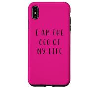 I am the CEO of my life Motivating Statement Inspiring Case for iPhone XS Max