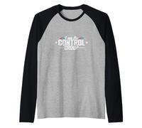 I Am The Control Group Placebo Science Quote Raglan Baseball Tee