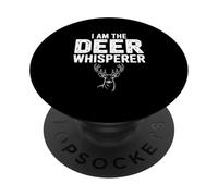 I Am The Deer Whisperer Nature Lover PopSockets Adhesive PopGrip