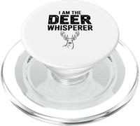 I Am The Deer Whisperer Nature Lover PopSockets PopGrip for MagSafe