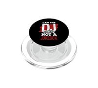 I am the DJ not a jukebox PopSockets PopGrip for MagSafe