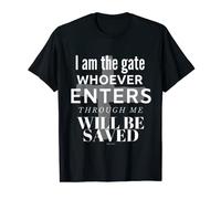 I Am The Gate Christian Theme John 10:9 T-Shirt