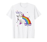 I Am The Goat Gayest Of All Time Rainbow Star T-Shirt