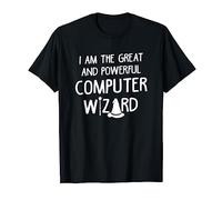I Am The Great And Powerful Computer Wizard Tech T Shirt T-Shirt