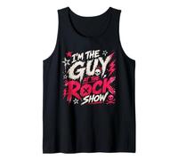 I Am The Guy At The Rock Show Funny Punk Alt Rock Emo Music Tank Top