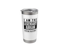 I am the Legendary Shirt, Gift idea for Abram Stainless Steel Insulated Tumbler