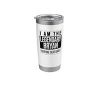 I am the Legendary Shirt, Gift idea for Bryan Stainless Steel Insulated Tumbler