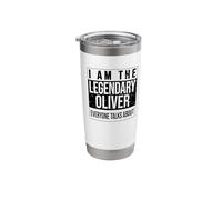 I am the Legendary Shirt, Gift idea for Oliver Stainless Steel Insulated Tumbler