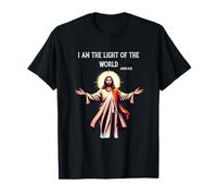 I am the Light of the World Jesus bible verse T-Shirt