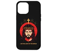 I Am The Light Of The World John 8:12 Jesus Bible Verse Art Case for iPhone 12 Pro Max
