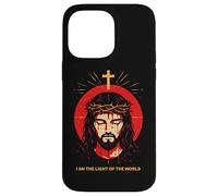 I Am The Light Of The World John 8:12 Jesus Bible Verse Art Case for iPhone 14 Pro Max