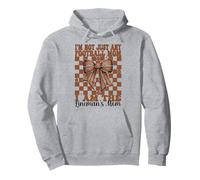 I Am The Lineman's Mom American Football Mom Mother's Day Pullover Hoodie