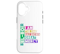 I am the One El Roi Has Shown Great Mercy - NSPPD Prayer Case for iPhone 16