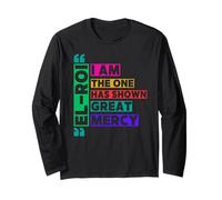 I am The One El Roi Has Shown Great Mercy - NSPPD Prayer Long Sleeve T-Shirt