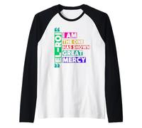 I am The One El Roi Has Shown Great Mercy - NSPPD Prayer Raglan Baseball Tee