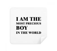I Am The Precious Boy Glasses Cleaning Cloth Phone Screen Cleaner Suede Fabric 2pcs