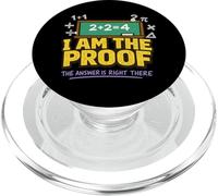 I Am the Proof The Answer Is Right There PopSockets PopGrip for MagSafe