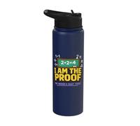 I Am the Proof The Answer is Right There Stainless Steel Insulated Water Bottle