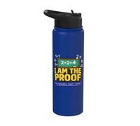 I Am the Proof The Answer is Right There Stainless Steel Insulated Water Bottle