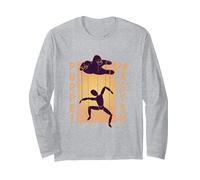 I Am The Puppet Master Skill Entertain Puppeteer Long Sleeve T-Shirt, Adult Unisex, Heather Grey, Large