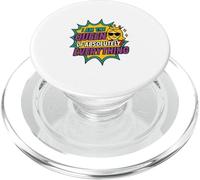 I Am the Queen of Absolutely Everything Funny Cartoon popart PopSockets PopGrip for MagSafe