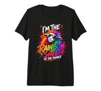 I am the Rainbow Sheep of the Family Lesbian Premium T-Shirt