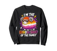 I am the rainbow sheep of the family Lesbian Sweatshirt