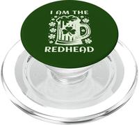 I am the Redhead Funny St. Patrick's PopSockets PopGrip for MagSafe