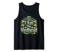 I Am The Redhead St Patricks Day Matching Group Tank Top