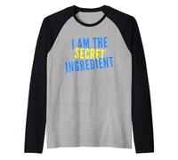 I Am the Secret Ingredient Funny Baking Baker Chef Cook Raglan Baseball Tee