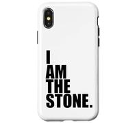 I Am The Stone David and Goliath Story Christian God Lover Case for iPhone X/XS