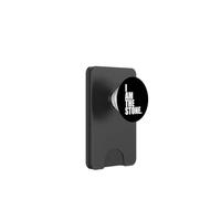 I Am The Stone David and Goliath Story Christian God Lover PopSockets PopWallet for MagSafe