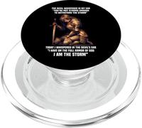 I Am The Storm Armor Of God Prayer Warrior Christian Woman PopSockets PopGrip for MagSafe