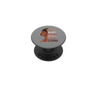 I Am The Storm Black African American Woman PopSockets Adhesive PopGrip