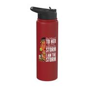 I Am The Storm - Black History Month - Juneteenth Stainless Steel Insulated Water Bottle