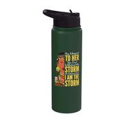 I Am The Storm - Black History Month - Juneteenth Stainless Steel Insulated Water Bottle